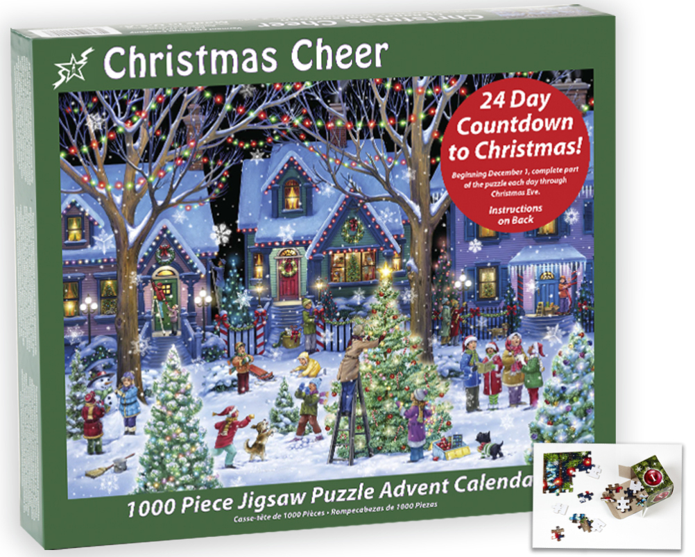 Christmas Cheer Jigsaw Puzzle Advent Calendar Christmas Jigsaw Puzzle