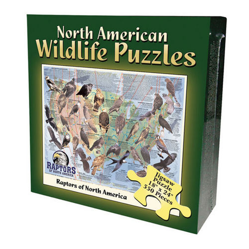 Raptors (North American Wildlife Jigsaw Puzzle) Birds Jigsaw Puzzle