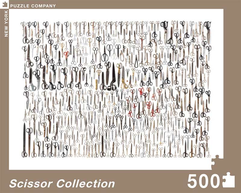 Scissor Collection Nostalgic & Retro Jigsaw Puzzle