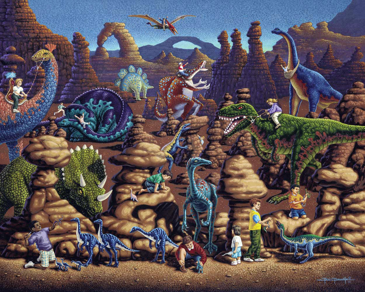 Dinosaur Games Dinosaurs Jigsaw Puzzle