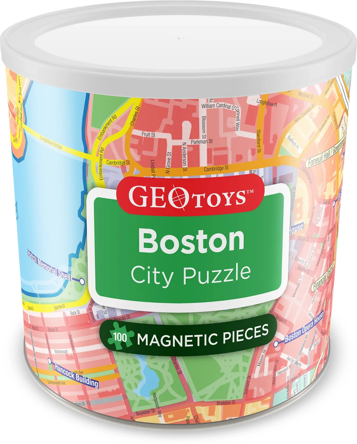 Boston - Magnetic Puzzle Boston