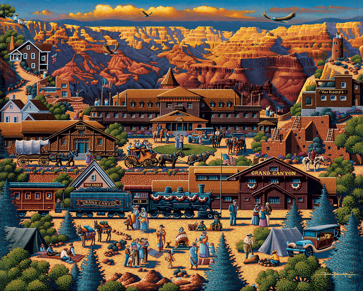 Grand Canyon Summer Jigsaw Puzzle