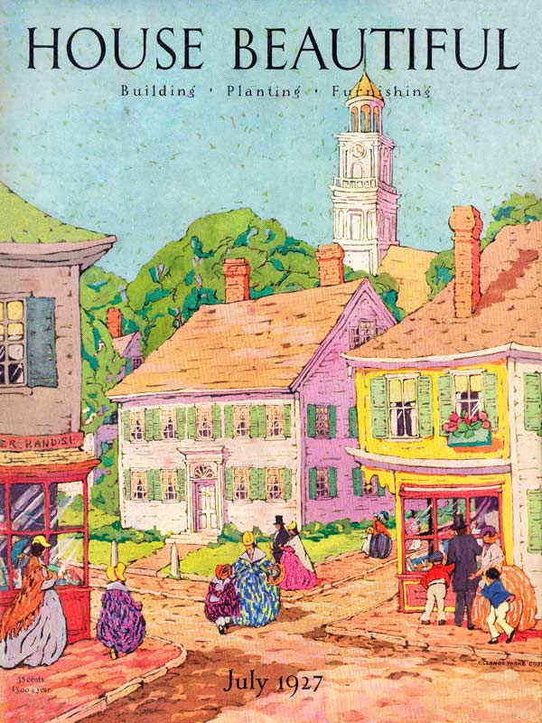 Victorian Village - July - 1927 (House Beautiful) Summer
