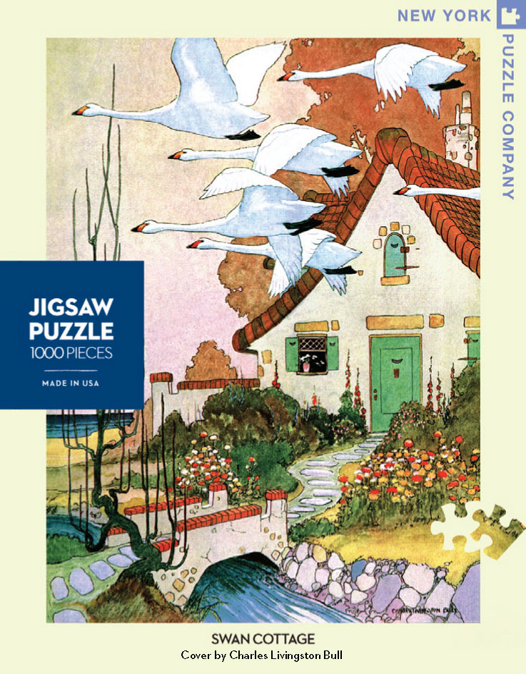 Swan Cottage Jigsaw Puzzle