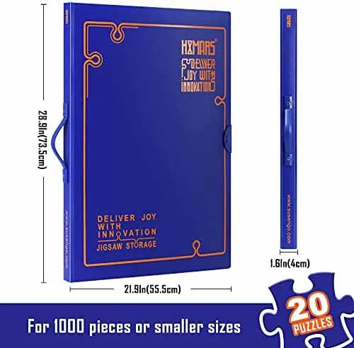 Large Capacity Puzzle Storage Folder for 1000 Piece Puzzles