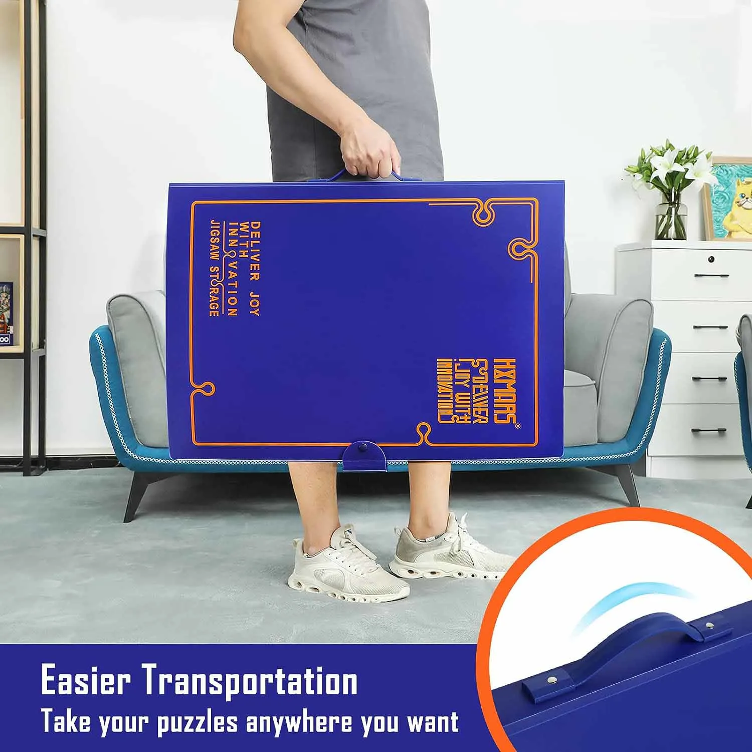 Large Capacity Puzzle Storage Folder for 1000 Piece Puzzles