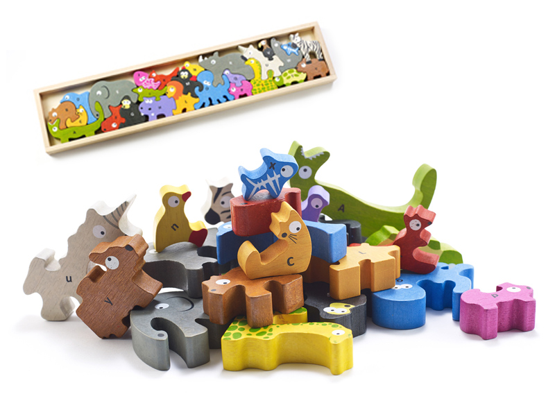 Animal Parade A-Z Puzzle Animals Jigsaw Puzzle