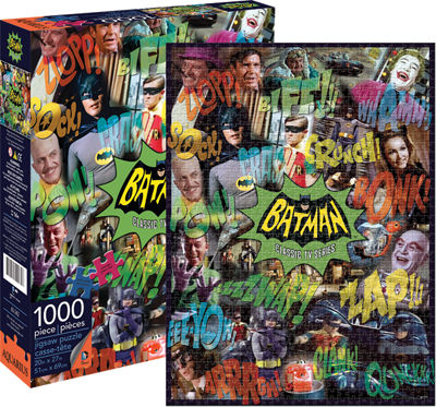 Batman TV Collage (DC Comics) Movies & TV Jigsaw Puzzle