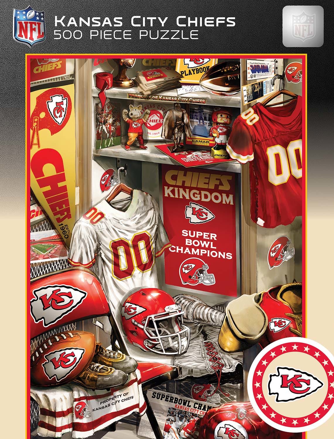 Kansas City Chiefs NFL Locker Room