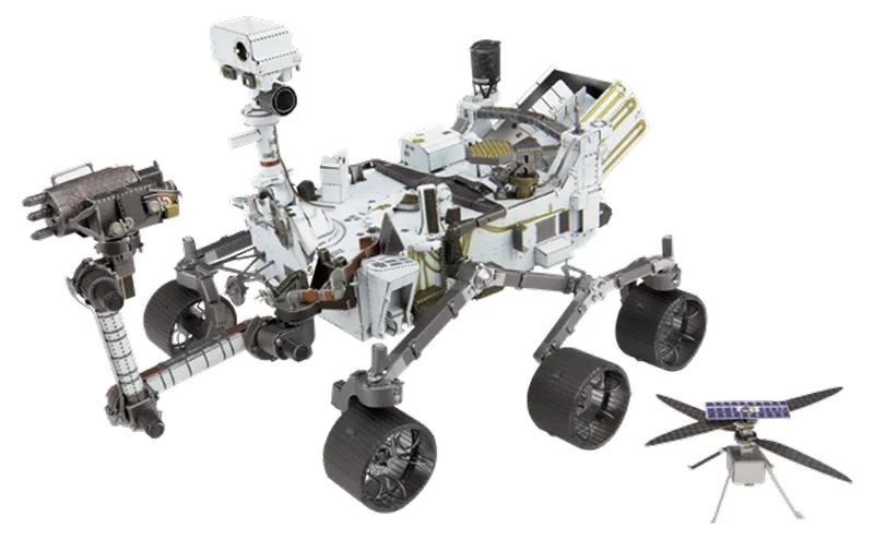 Mars Rover Perseverance & Ingenuity Helicopter Space