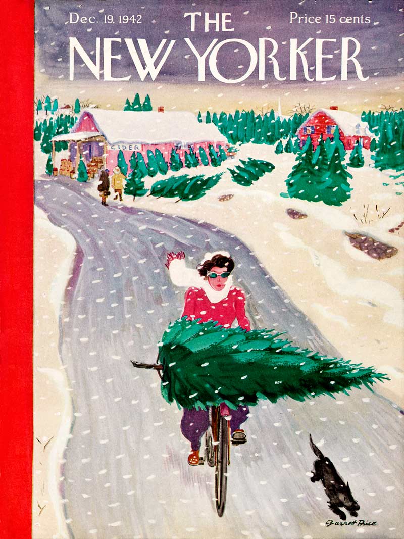 Tree Shopping (The New Yorker) - Scratch and Dent Nostalgic & Retro