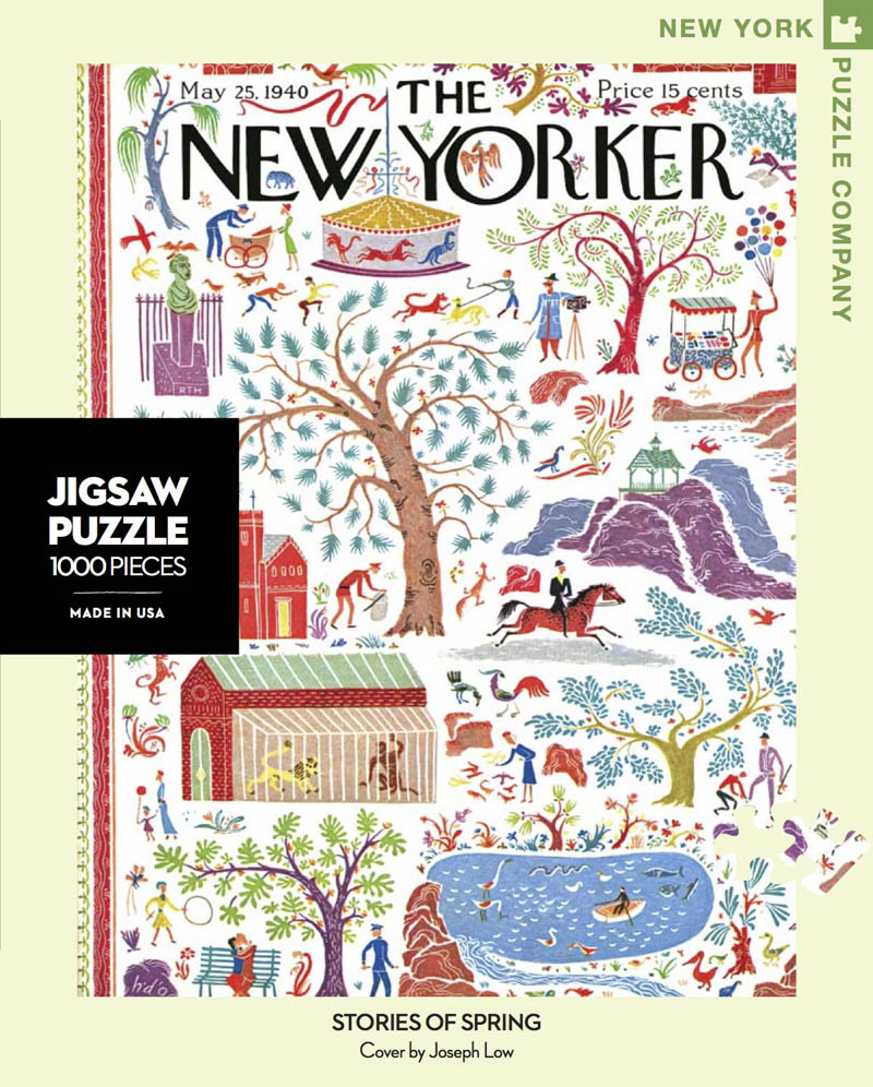 Stories of Spring (The New Yorker) Spring Jigsaw Puzzle