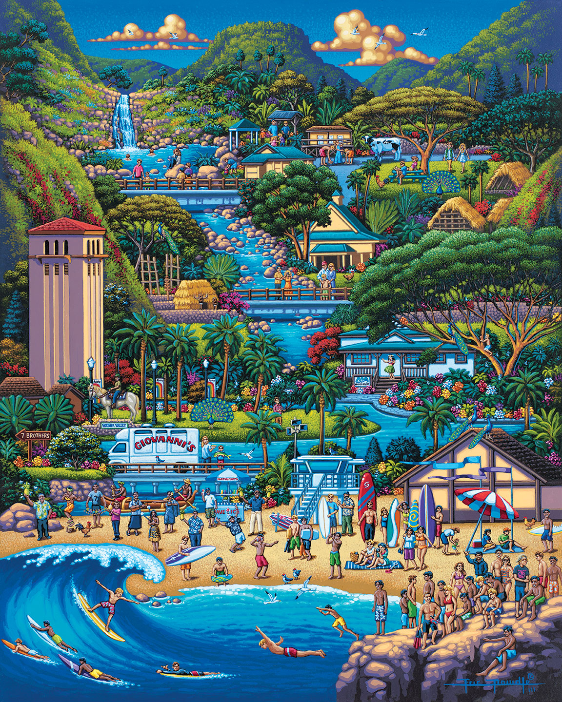 North Shore Mountain Jigsaw Puzzle