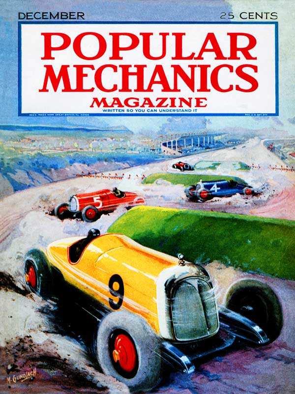 The Chase (Popular Mechanics) Car Jigsaw Puzzle