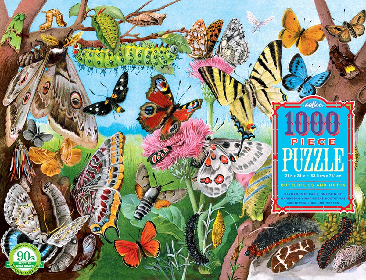 Butterflies and Moths Butterflies and Insects Jigsaw Puzzle