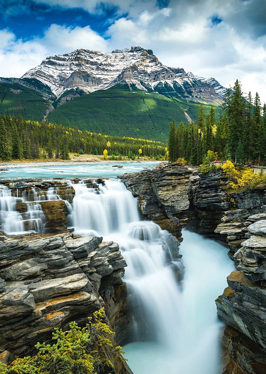 Athabasca Falls, Canada Waterfall
