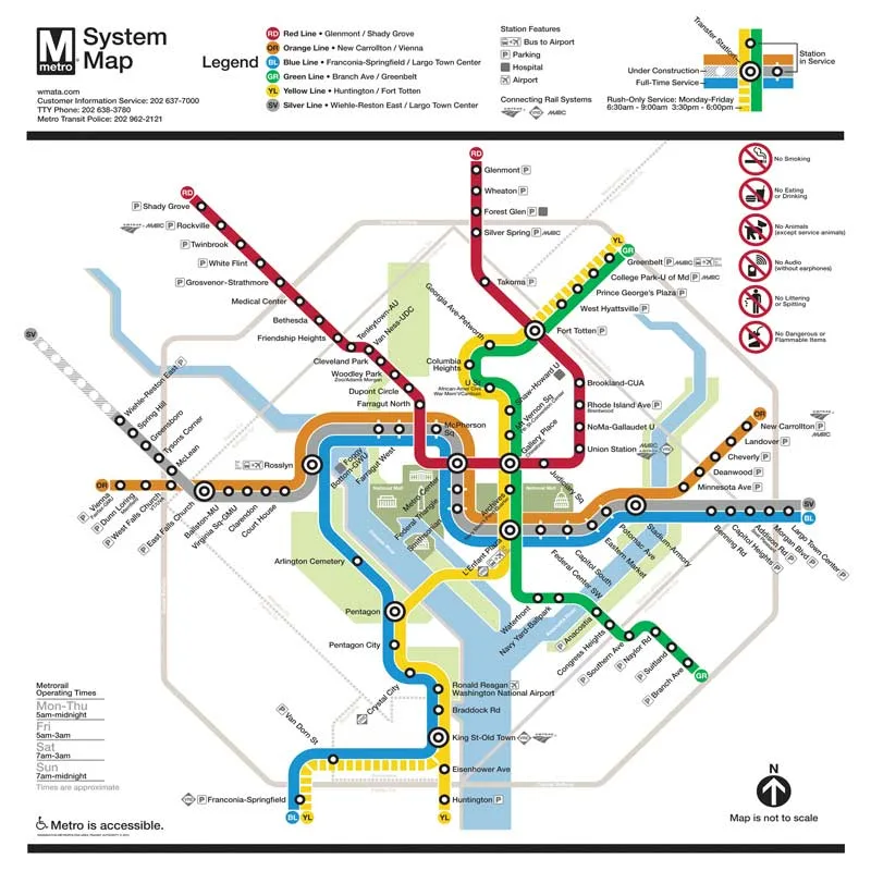 Washington DC Maps & Geography