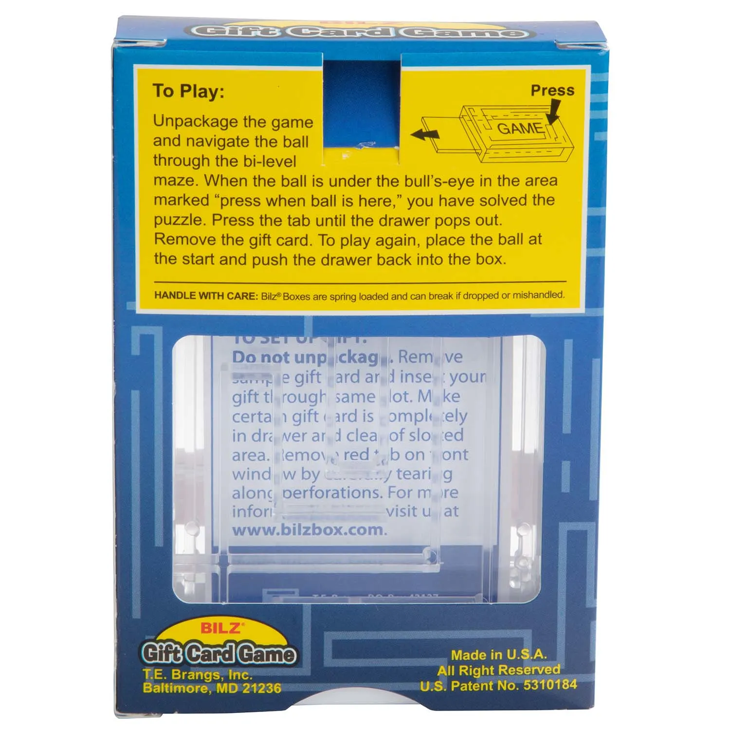 Clear Gift Card Games