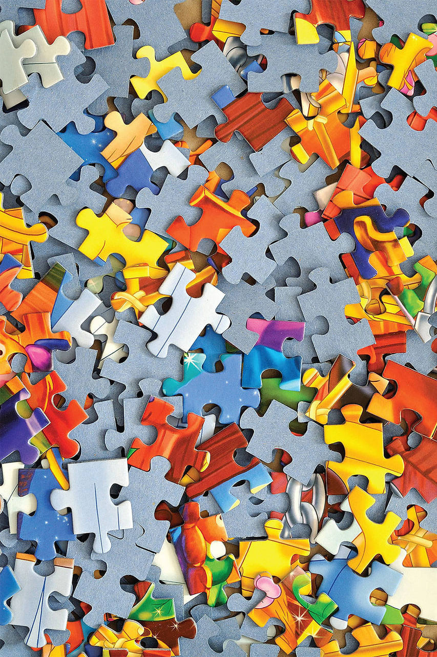 Colorful Puzzle Photography