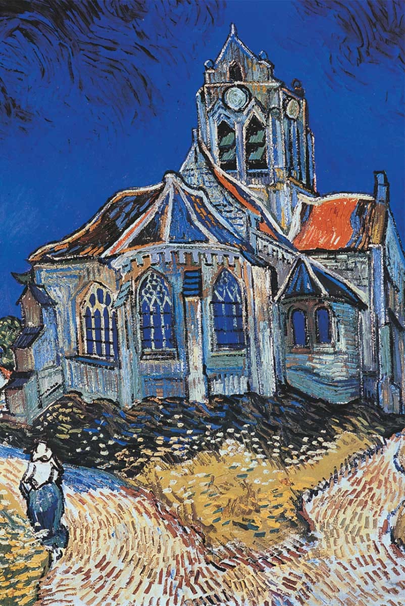 The Church in Auvers Fine Art