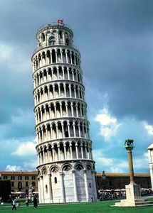 Pisa Leaning Tower, Italy Landmarks & Monuments Jigsaw Puzzle