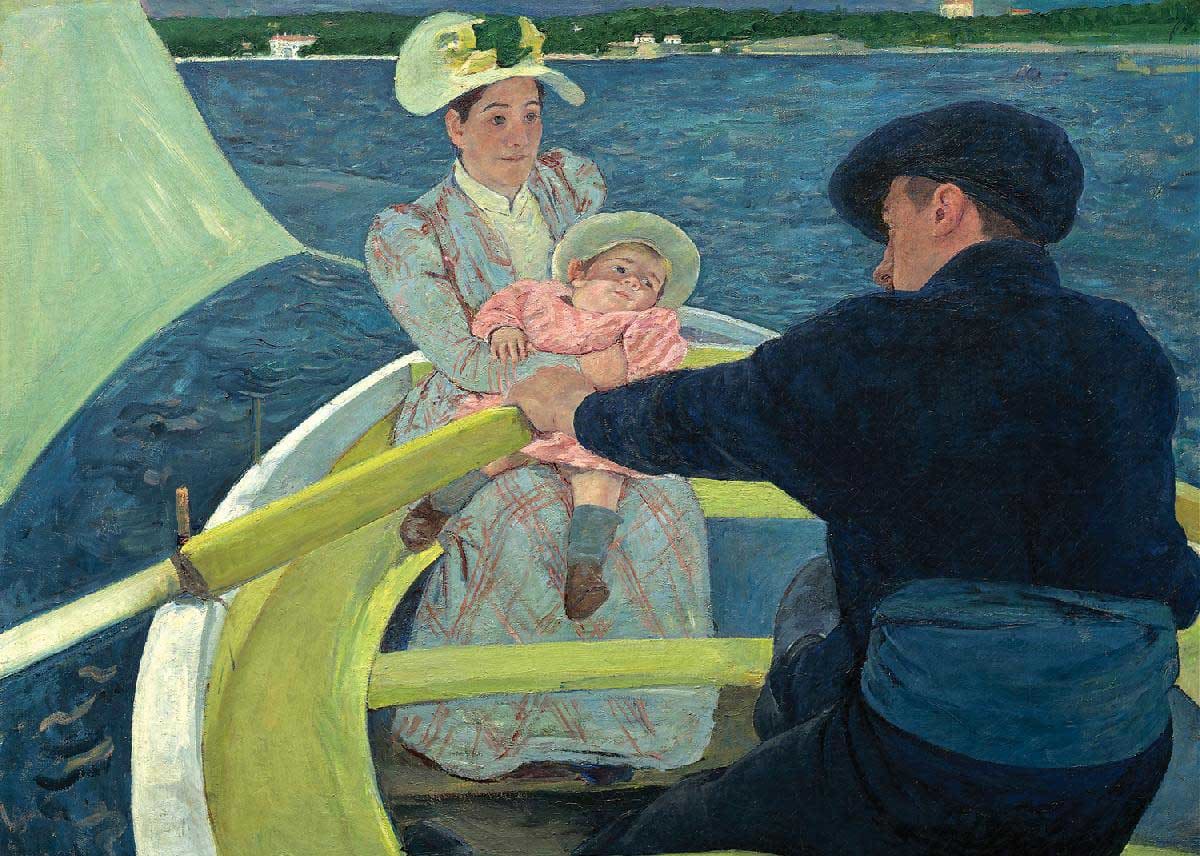 The Boating Party Mini Puzzle Fine Art