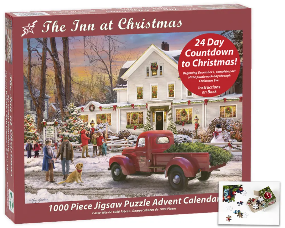 The Inn at Christmas Jigsaw Puzzle Advent Calendar Christmas