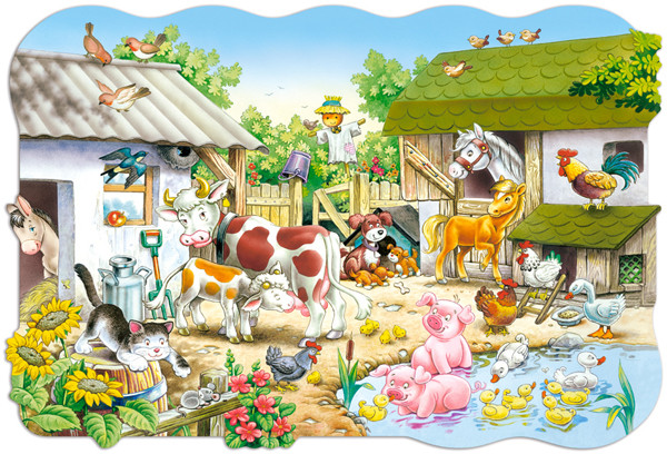 Farm Farm Animal Children's Puzzles