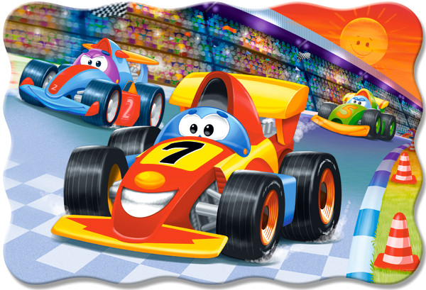 Racing Action Car Children's Puzzles