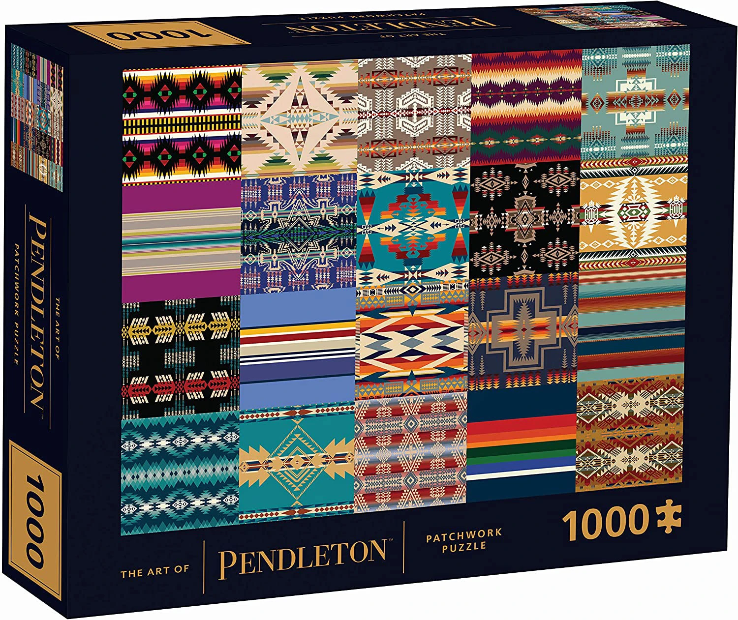 The Art of Pendleton Patchwork Collage