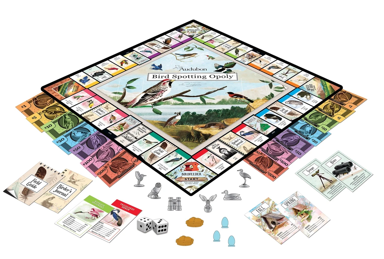 Audubon Bird Spotting - Opoly Board Game