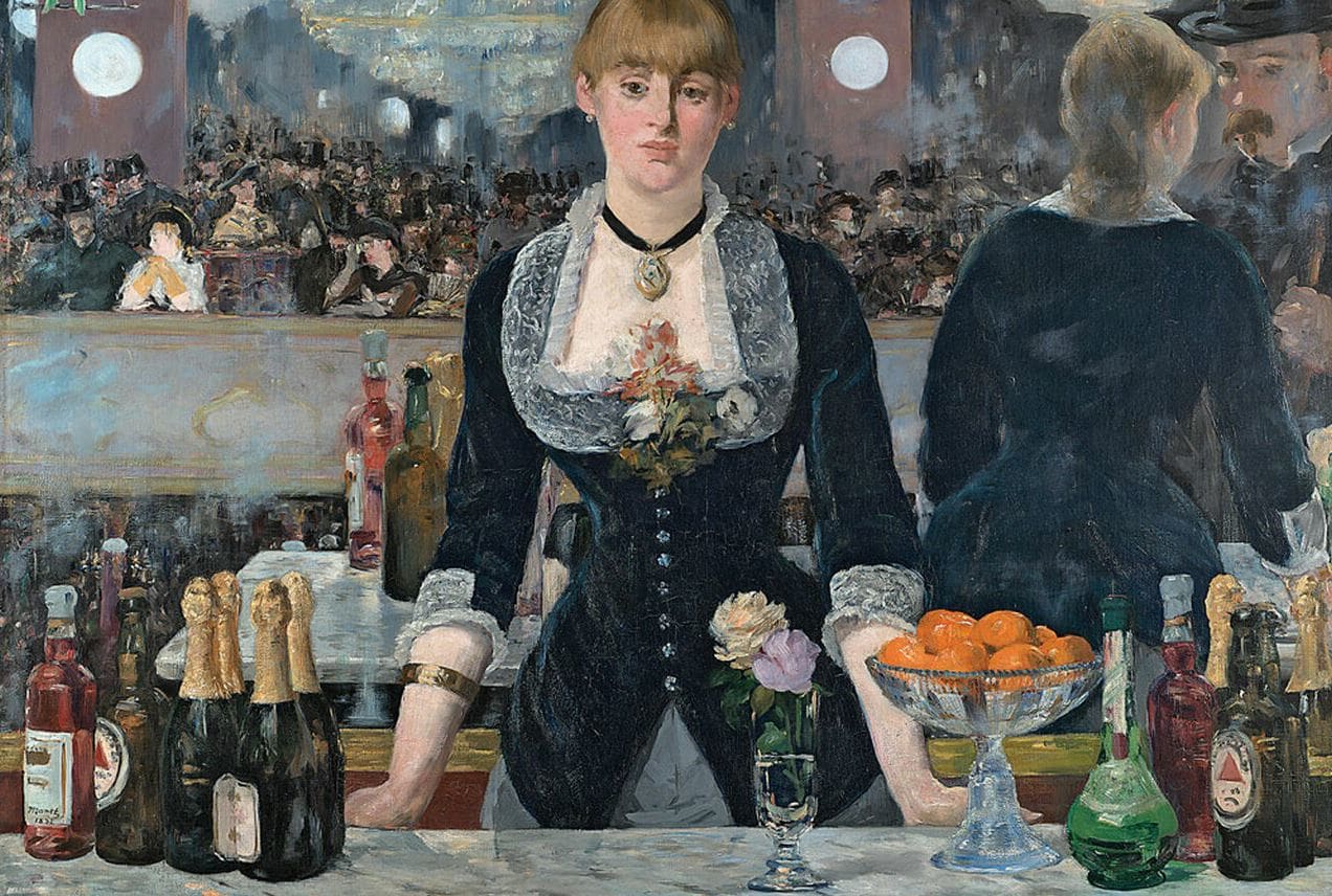 Bar At The Folies Bergere Fine Art