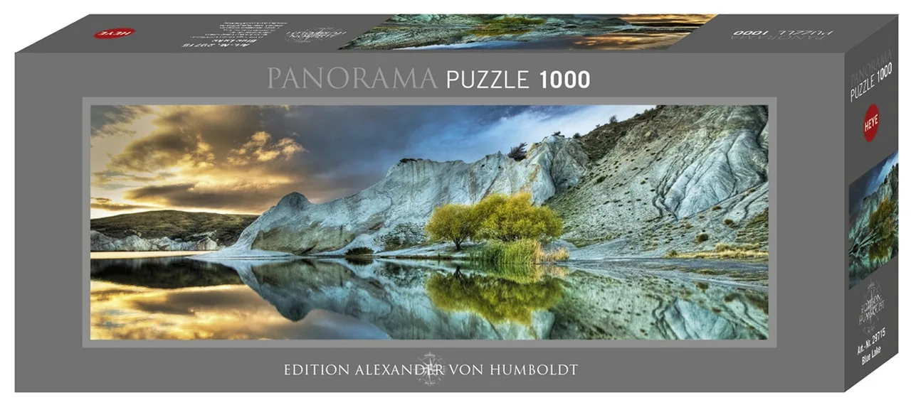 Blue Lake Panoramic Puzzle