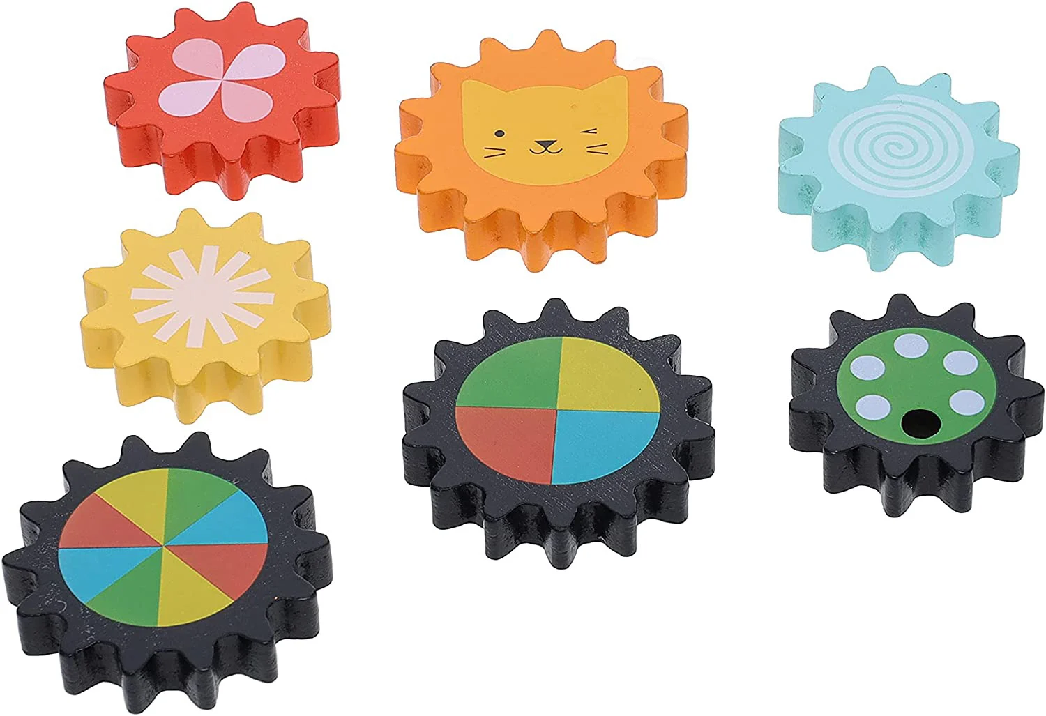 Busy Train Wooden Twist Puzzle