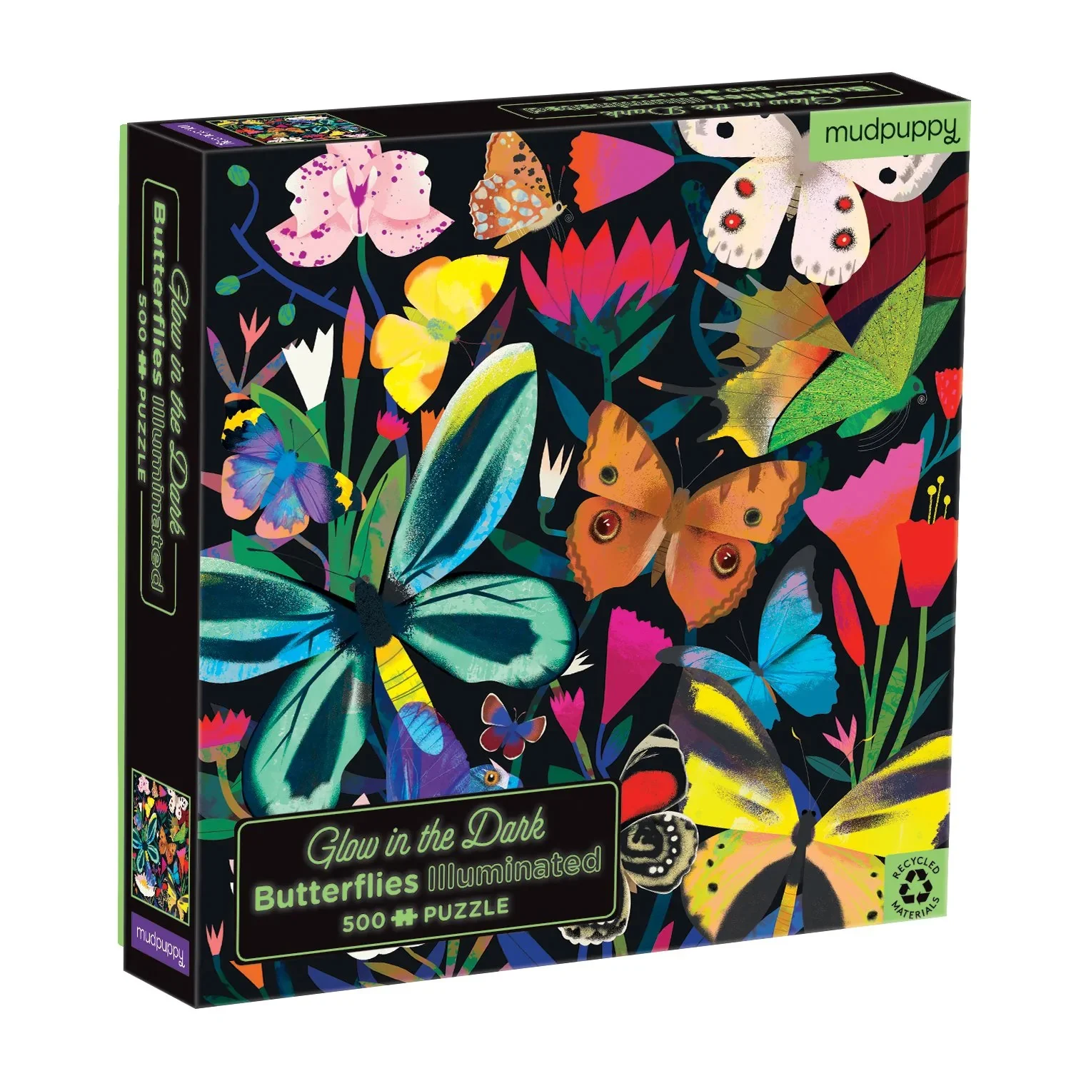 Butterflies Illuminated Glow in the Dark Puzzle