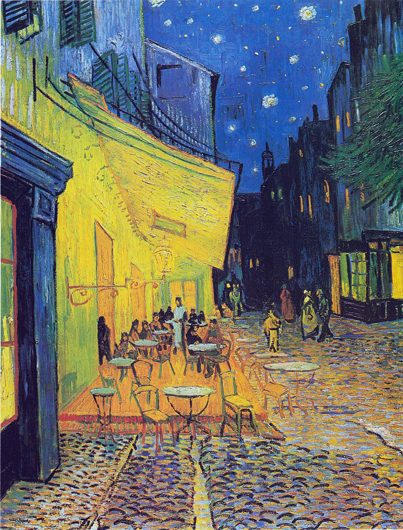 Cafe Terrace at Night Impressionism & Post-Impressionism Jigsaw Puzzle