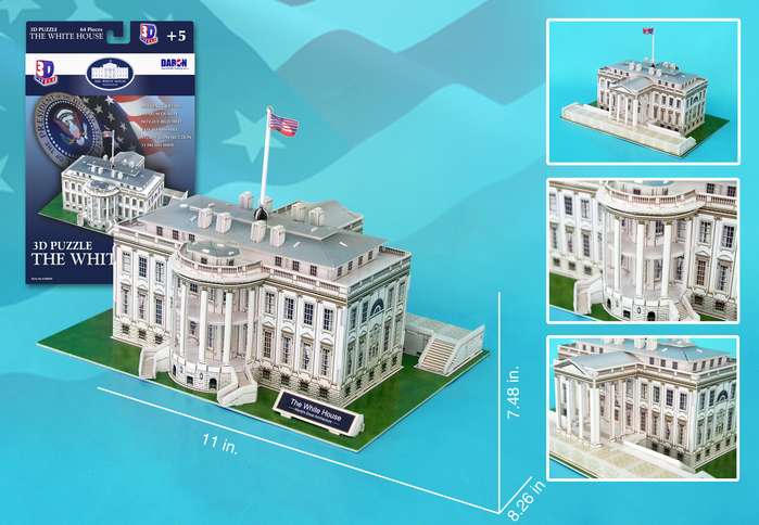 The White House Landmarks & Monuments Jigsaw Puzzle