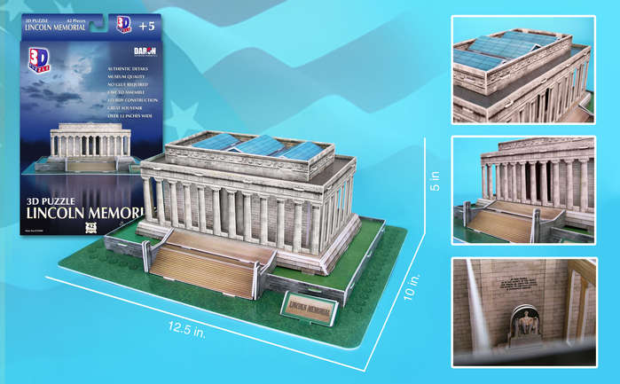 Lincoln Memorial Landmarks & Monuments Jigsaw Puzzle