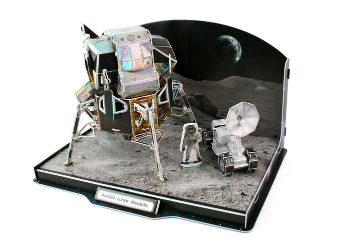 Lunar Module Space 3D Puzzle