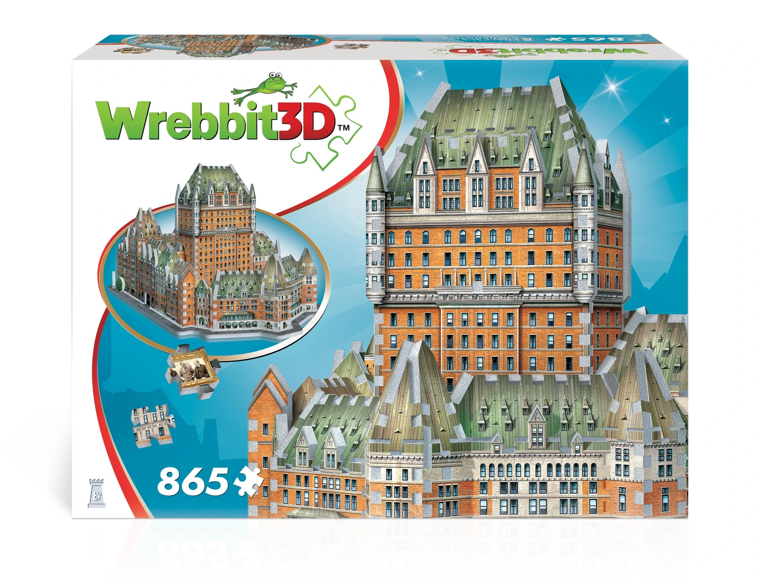 3D Puzzle Chateau Frontenac - Scratch and Dent Castle