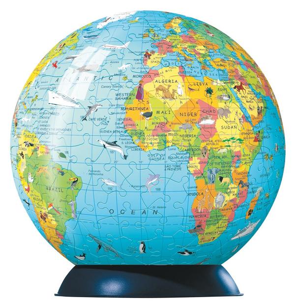 Children's Globe & Booklet (Puzzleball) Maps & Geography