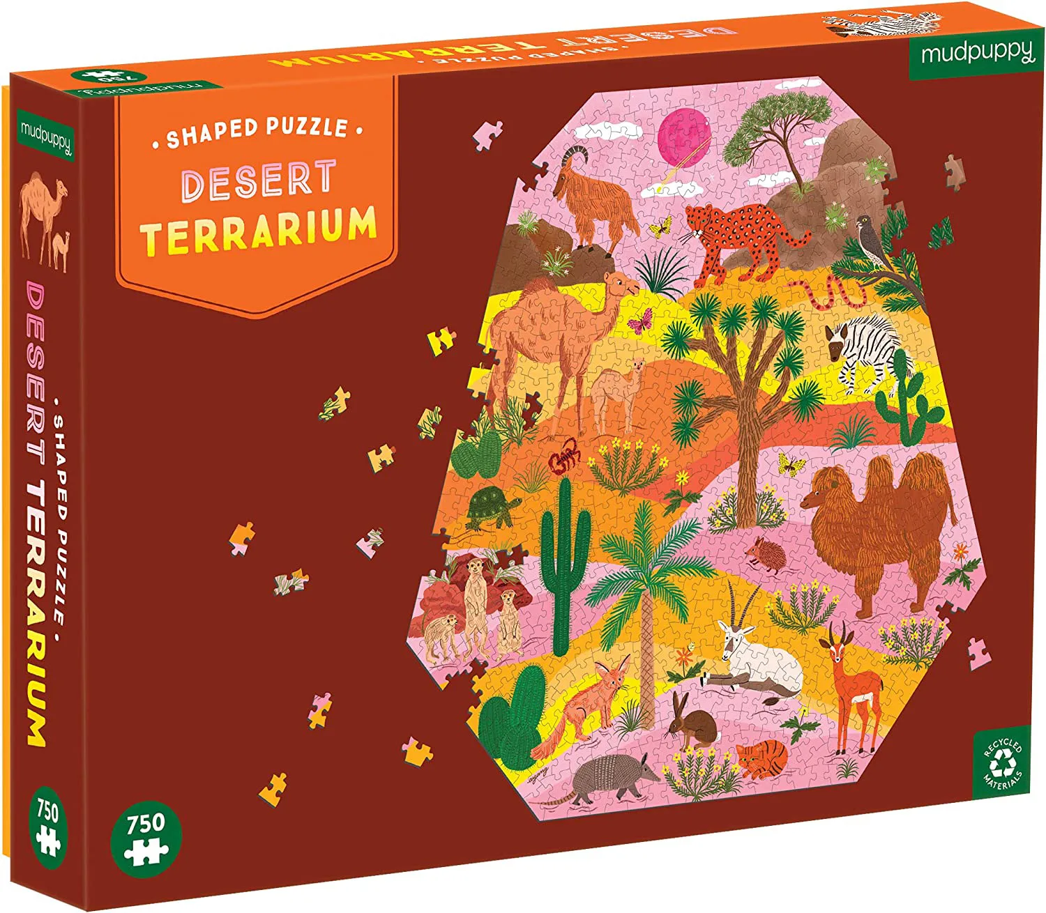 Desert Terrarium Shaped Puzzle