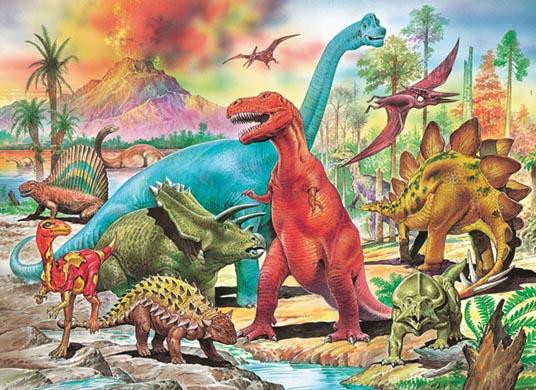 Dinosaurs DUP1 Dinosaurs Jigsaw Puzzle