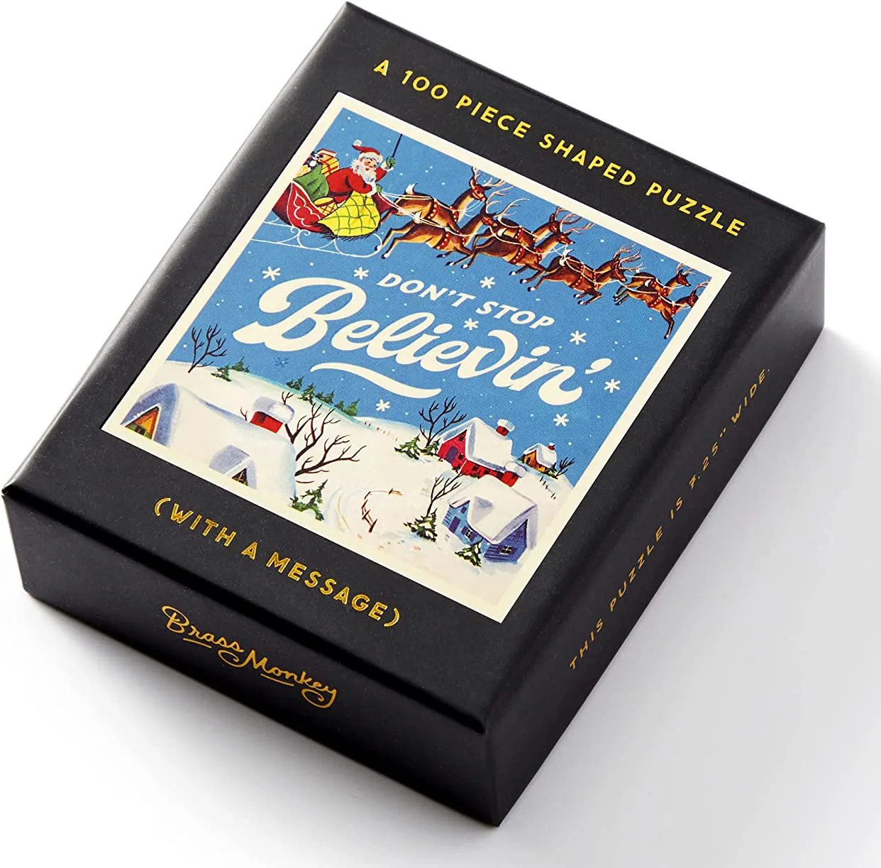 Don't Stop Believin' Mini Shaped Puzzle