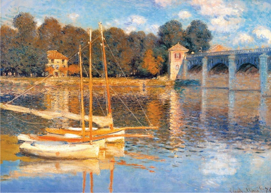 The Bridge at Argenteuil Boat