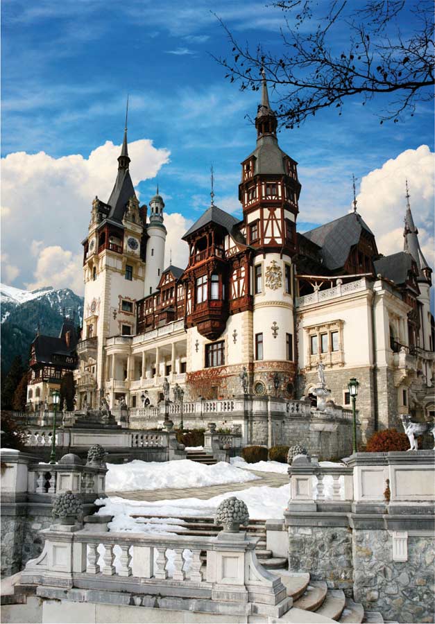 Peles Castle Portrait Travel