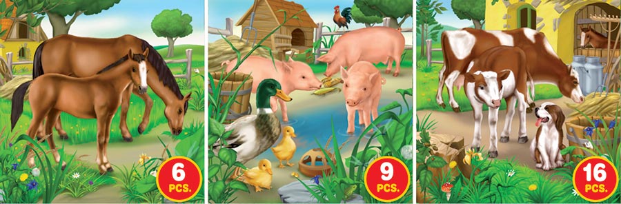 Farm Life - Series 2 Birds Jigsaw Puzzle