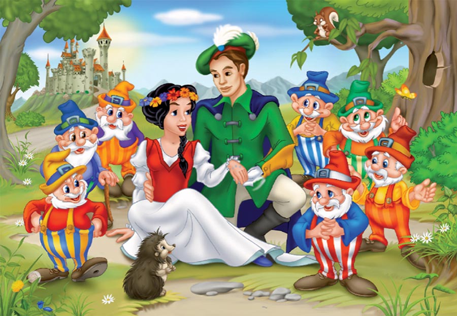 Snow White Family Portrait Princess
