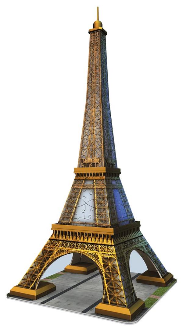 Eiffel Tower 3D Landmarks & Monuments Jigsaw Puzzle