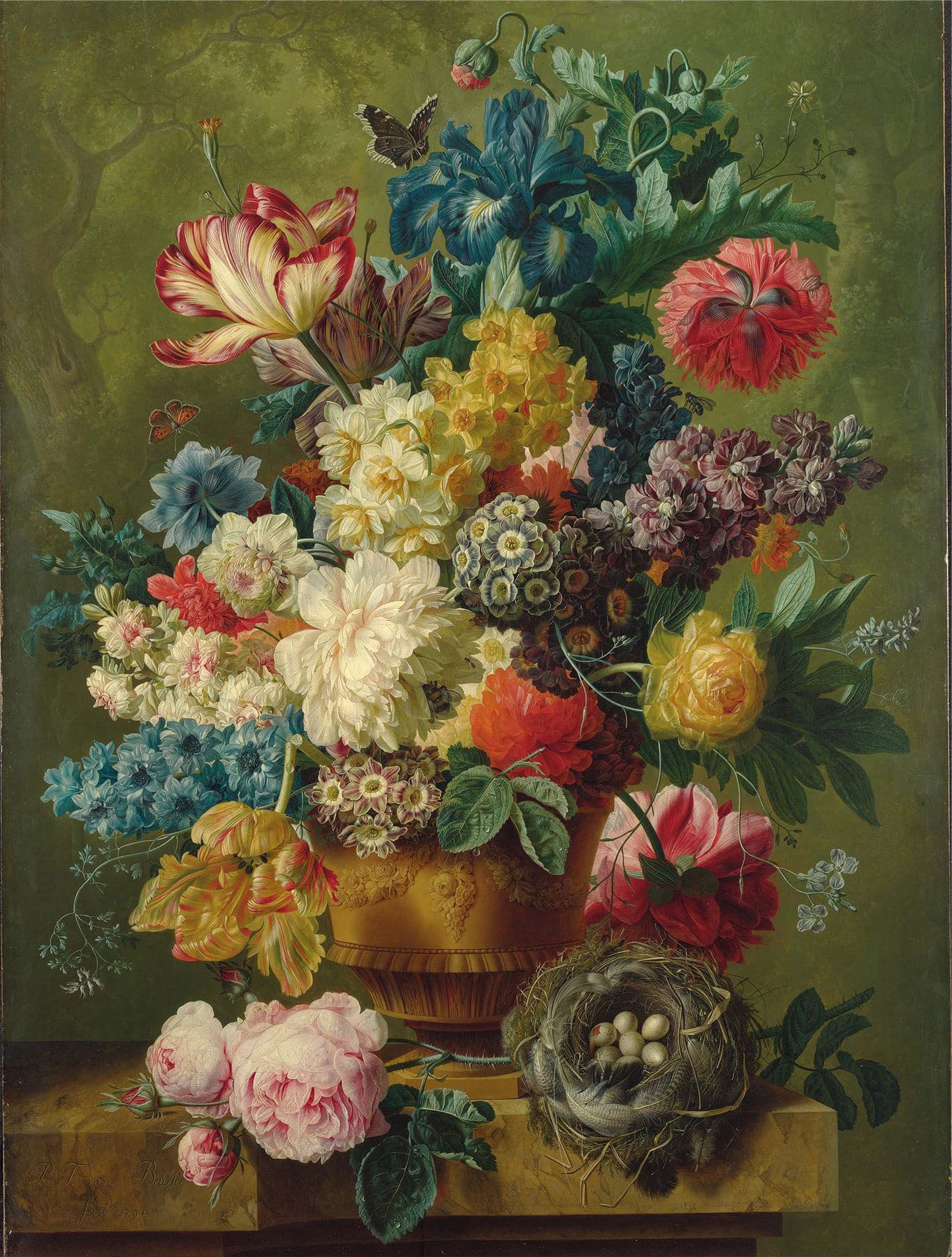 Flowers in a Vase - National Gallery Fine Art